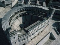 model of Roman theater