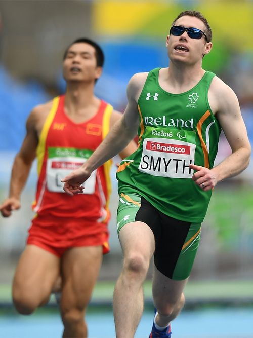 Rio , Brazil - 9 September 2016; Jason Smyth of Ireland on his way to winning the Men's 100m