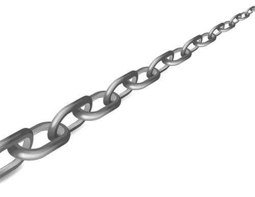 chaîne en métal