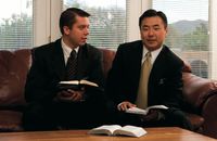 missionaries teaching