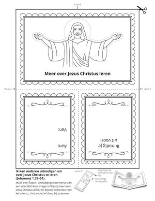 doe-pagina: over Jezus Christus leren