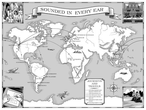 overview map of world