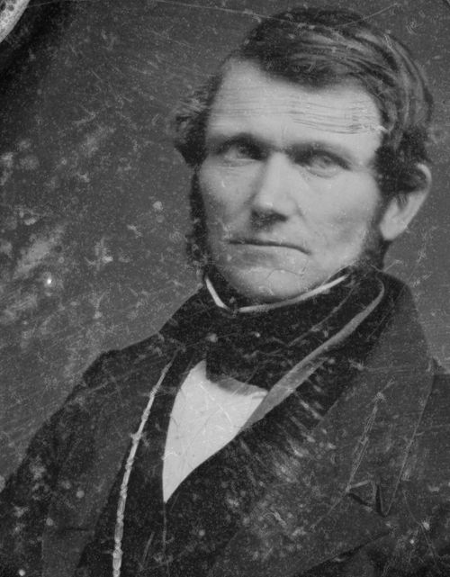 Daguerreotype of Wilford Woodruff