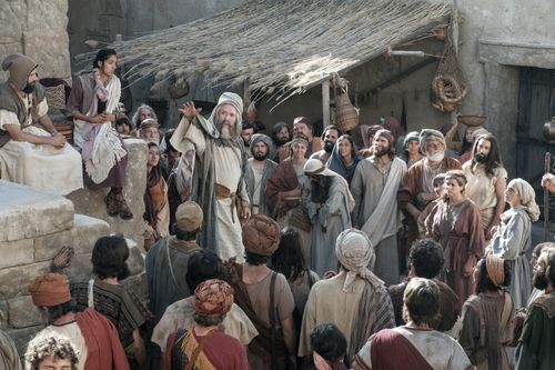 Lehi prædiker i Jerusalem