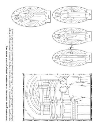 stran z dejavnostjo: duhovniški ključi so bili obnovljeni v kirtlandskem templju