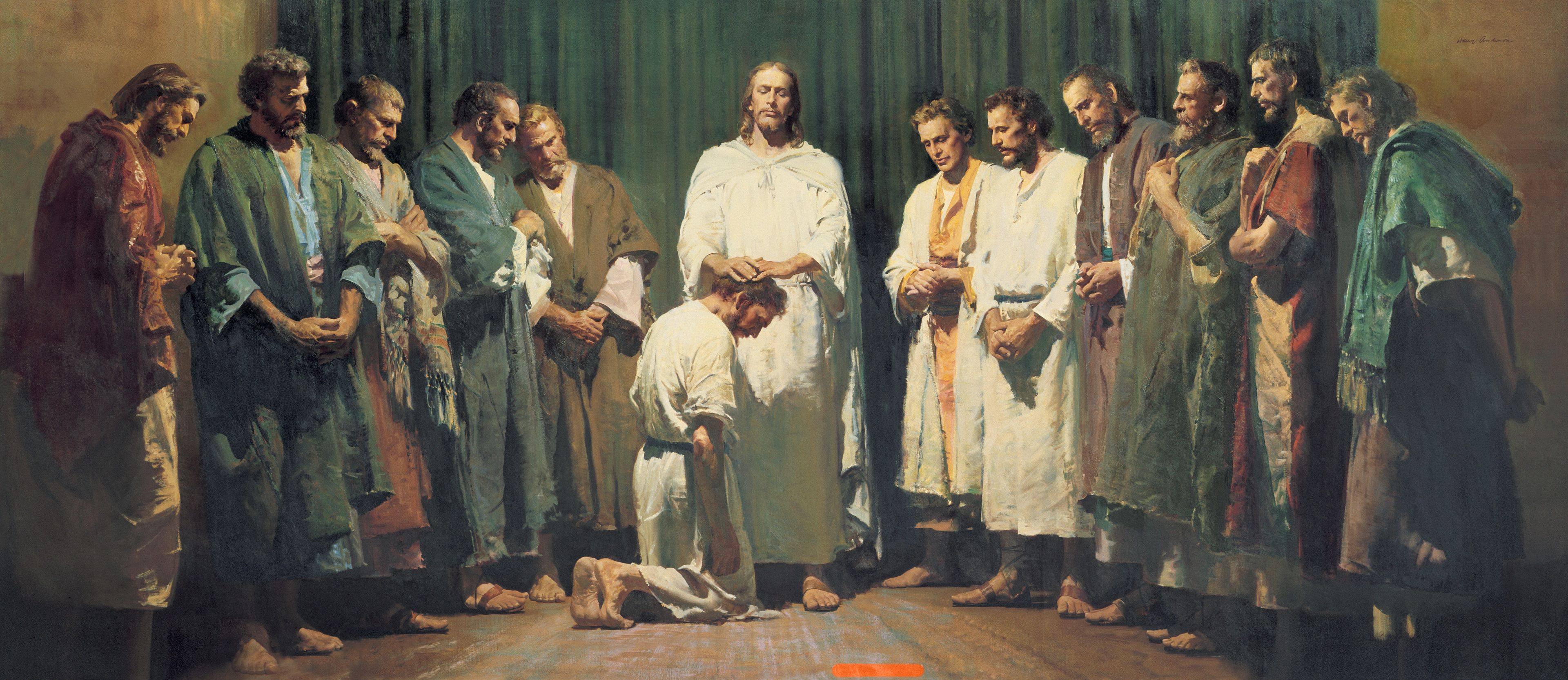 Christus ordent de apostelen (Christus ordent de twaalf apostelen)