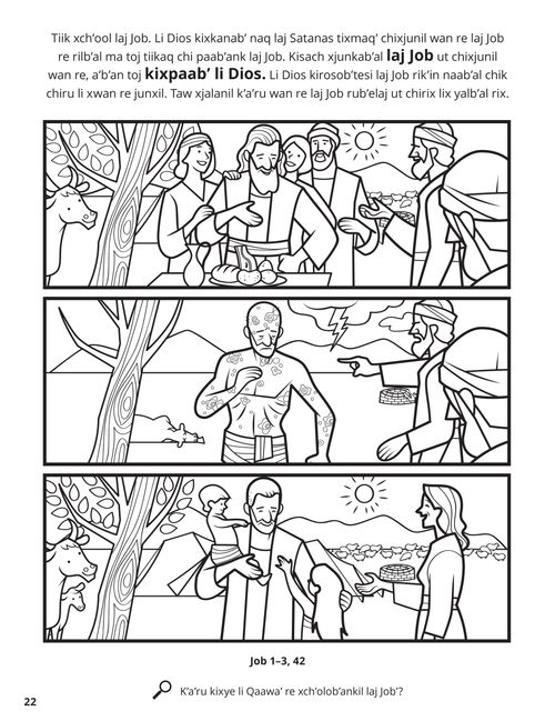 Job coloring page