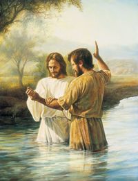 John the Baptist Baptizing Christ