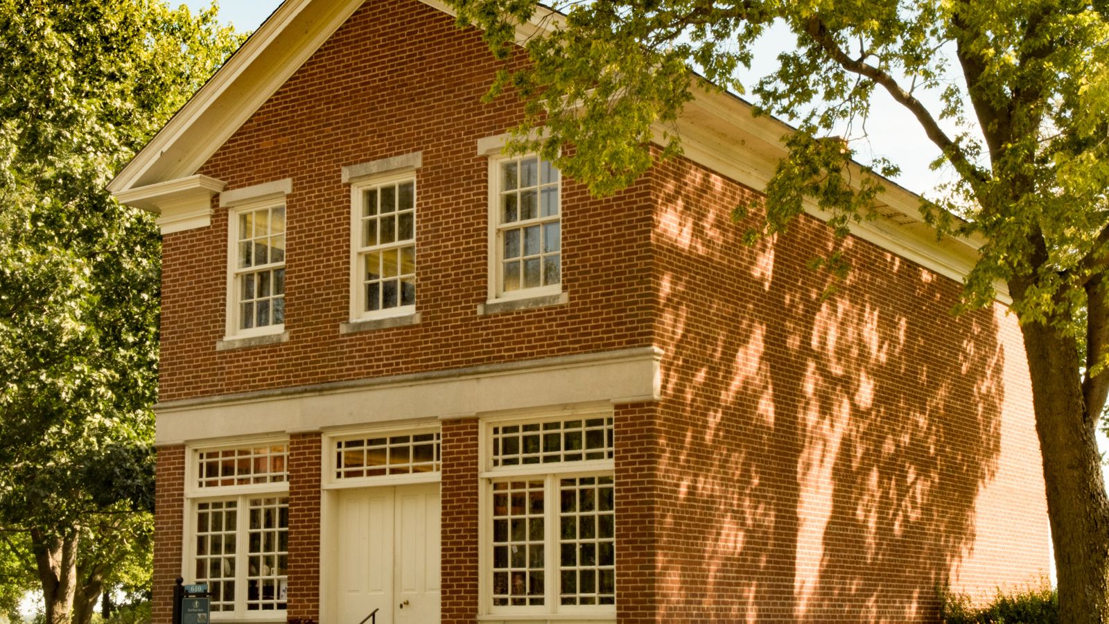 Exterior of Red Brick Store