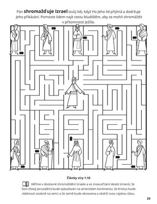 Tenth Article of Faith coloring page