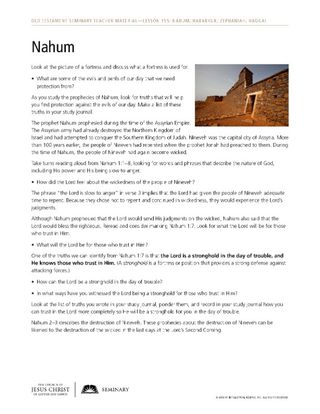 Nahum handout