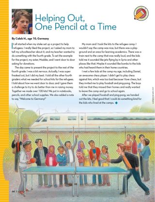 Helping Out, One Pencil at a Time