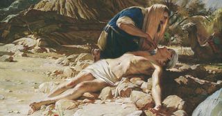 The Good Samaritan, by Walter Rane