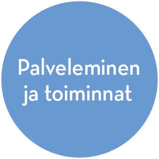 palveleminen ja toiminnat -kuvake