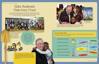 Elder Andersen Visits Ivory Coast