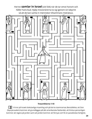 Tenth Article of Faith coloring page