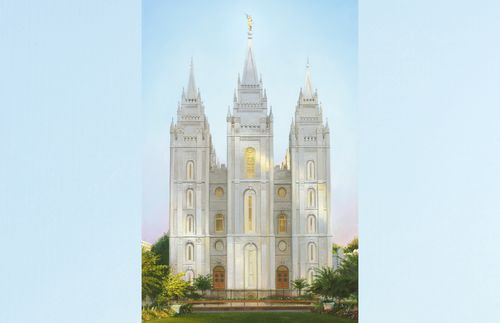 painting of Salt Lake Temple