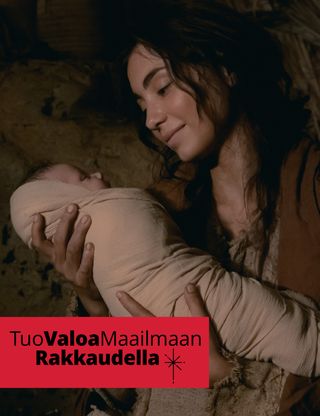 juliste ”Valoa maailmaan”