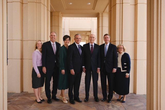 President Eyring Presides at the Red Cliffs Utah Temple Dedication.