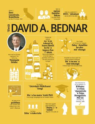 Elder David A Bednar infographic