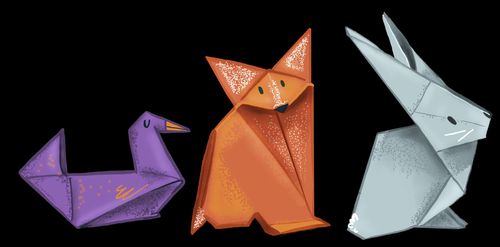 Animais de origami