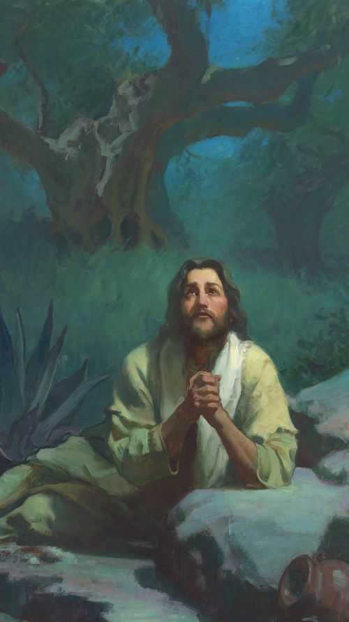 Jesus Praying in Gethsemane