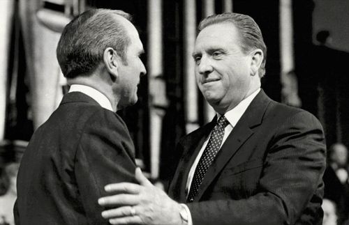 President Russell M. Nelson and President Thomas S. Monson