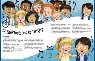 children singing in Primary