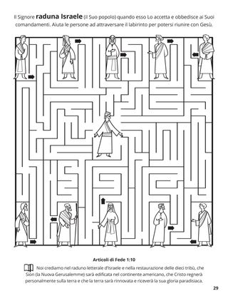 Tenth Article of Faith coloring page