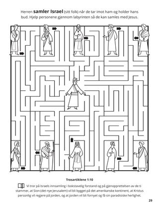 Tenth Article of Faith coloring page