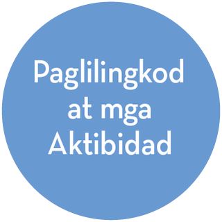 icon ng paglilingkod at mga aktibidad