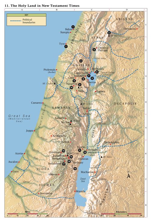 Bible map 11