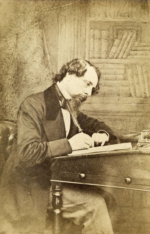 portrait of Charles Dickens