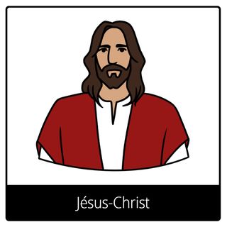 Pictogramme de l’Évangile pour « Jésus-Christ »