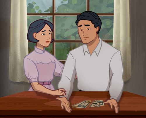 Toshiko and Tokichi decide that they will continue to pay tithing.