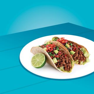 Plate of tacos