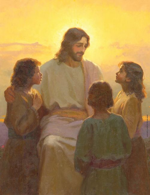 Jesus Christ with children