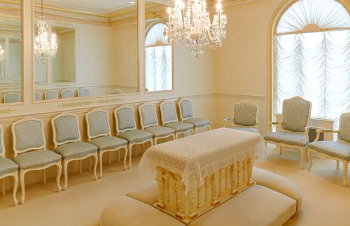 Salt Lake Temple sealing room