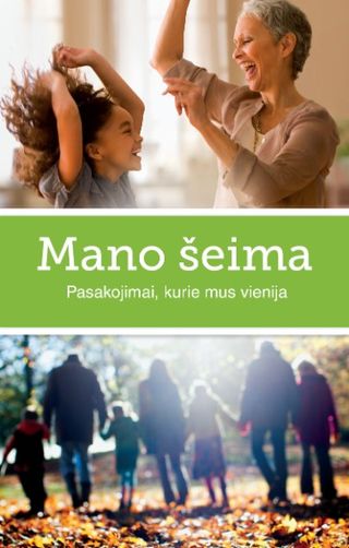 Knygelės „Mano šeima“ viršelis