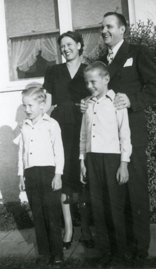 Howard W. Hunter family