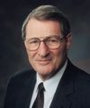 Last official portrait of Elder Neal A. Maxwell, 1992.