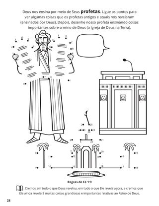 Ninth Article of Faith coloring page
