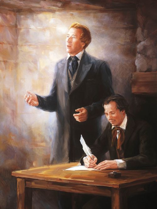 Joseph Smith e seu escriba