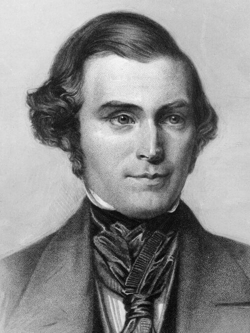 Portrait engraving of Orson Pratt