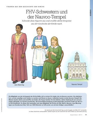 relief society sisters and the Nauvoo Temple