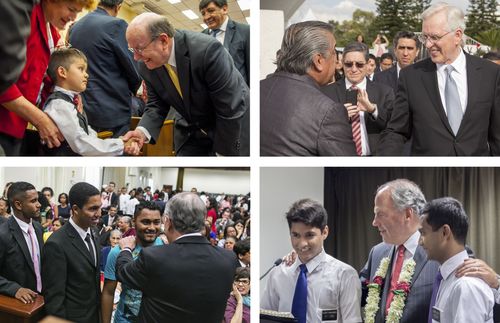 Elder Cook, Elder Christofferson, Elder Andersen, Elder Rasband