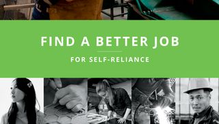 Cover of the Find a Better Job manual.