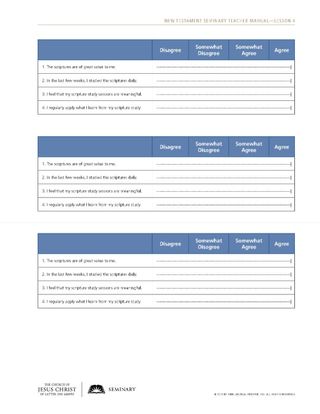 handout, survey