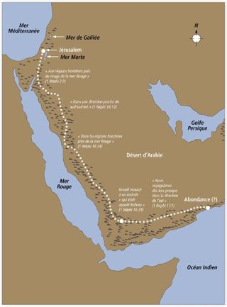 Carte du Proche-Orient