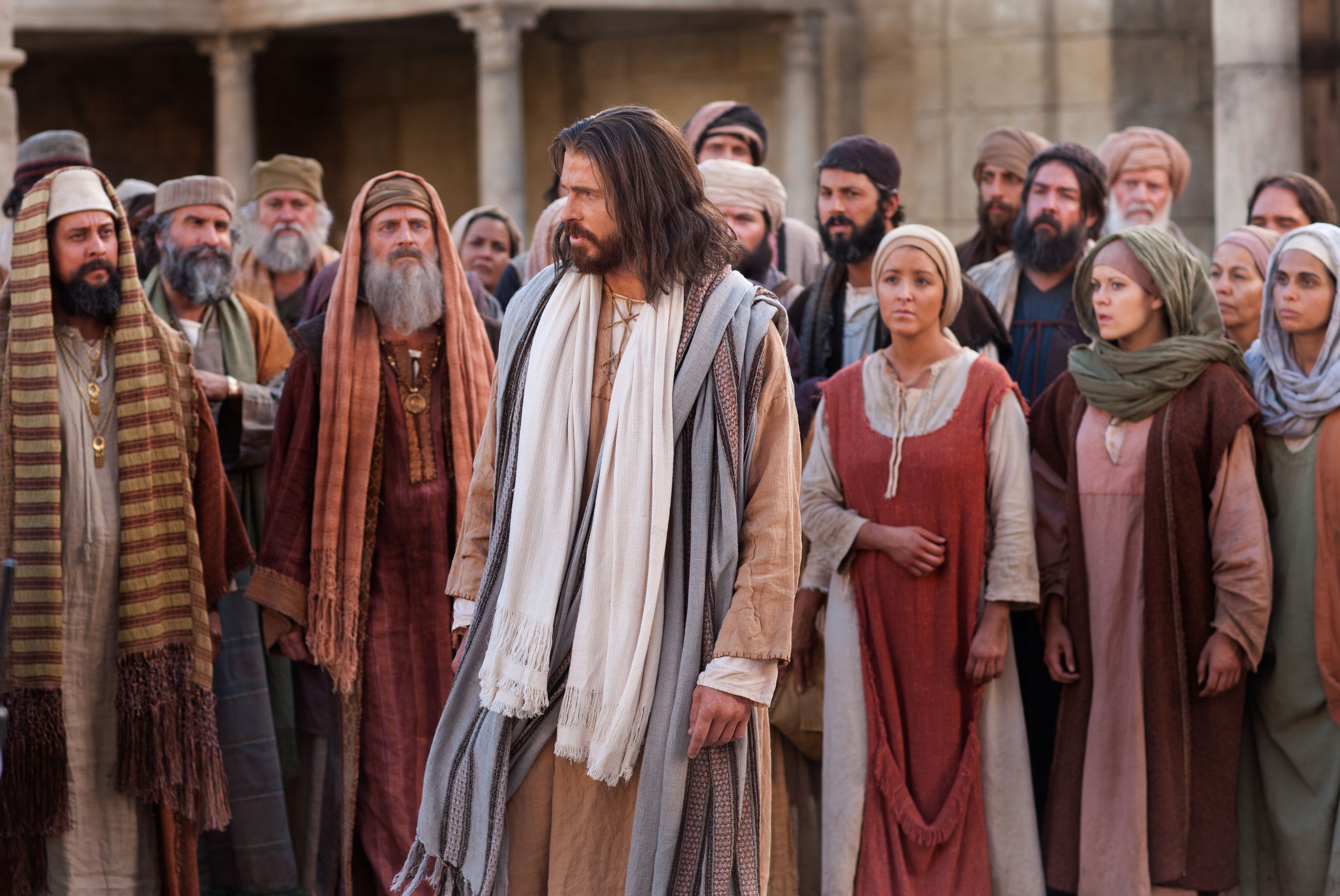 The Pharisees question Jesus and declare that His record is not true.